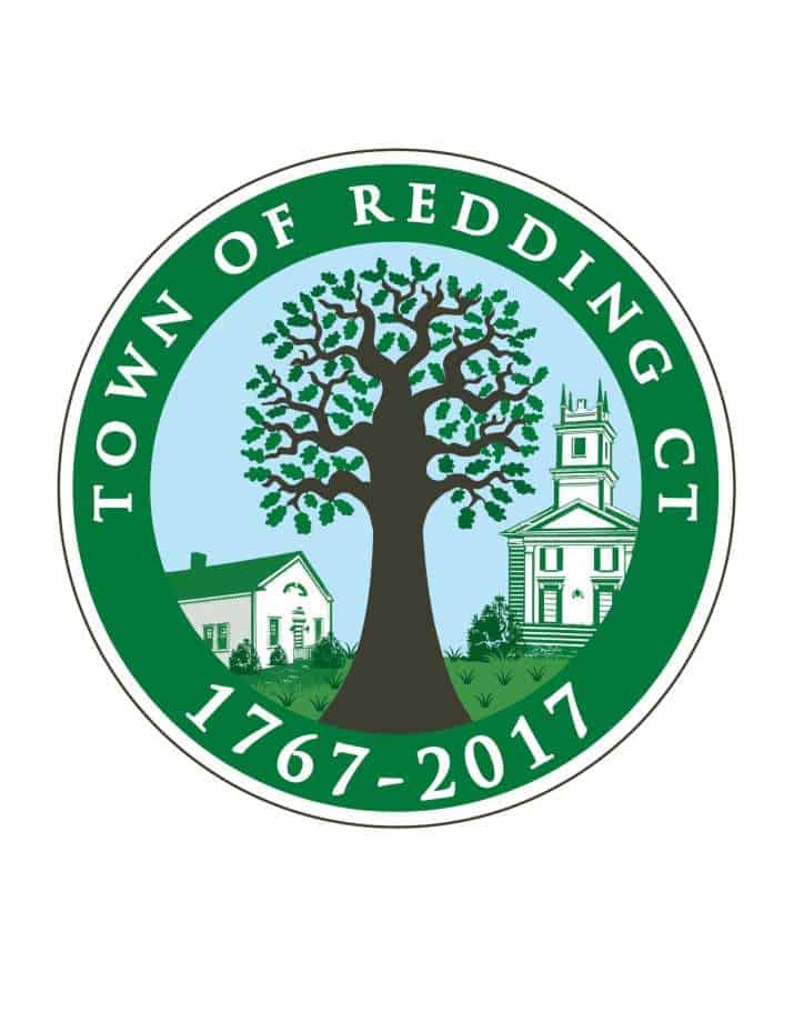 Town sign of Redding