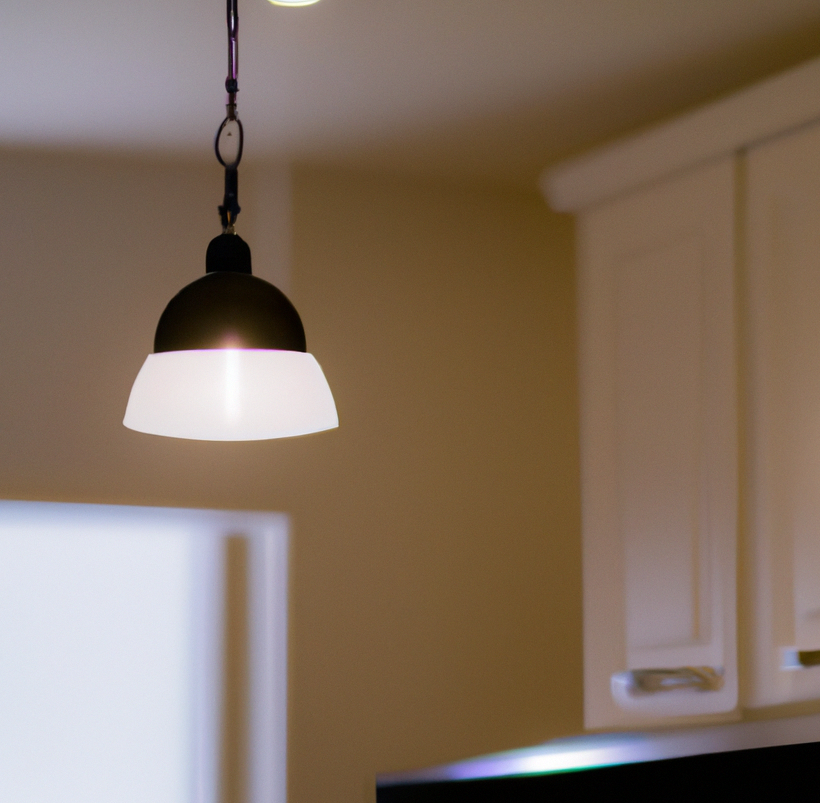 decorative lighting in kitchen