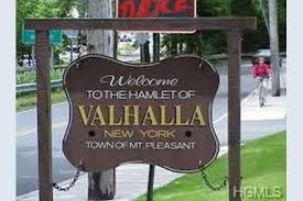 Town sign of Valhalla