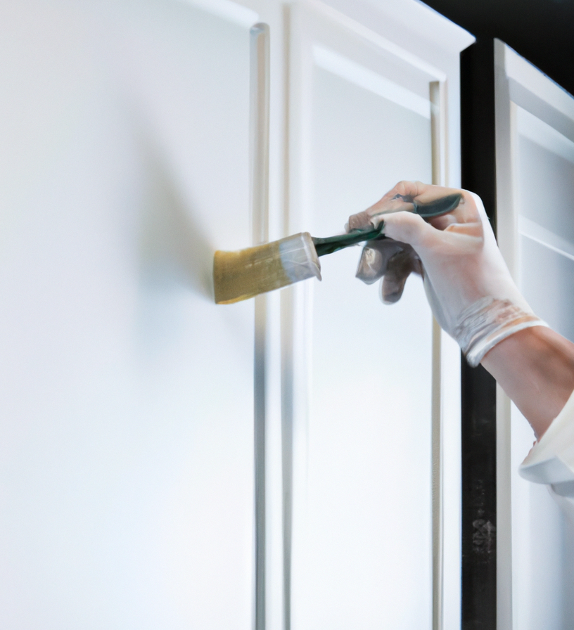 painting a thermofoil door