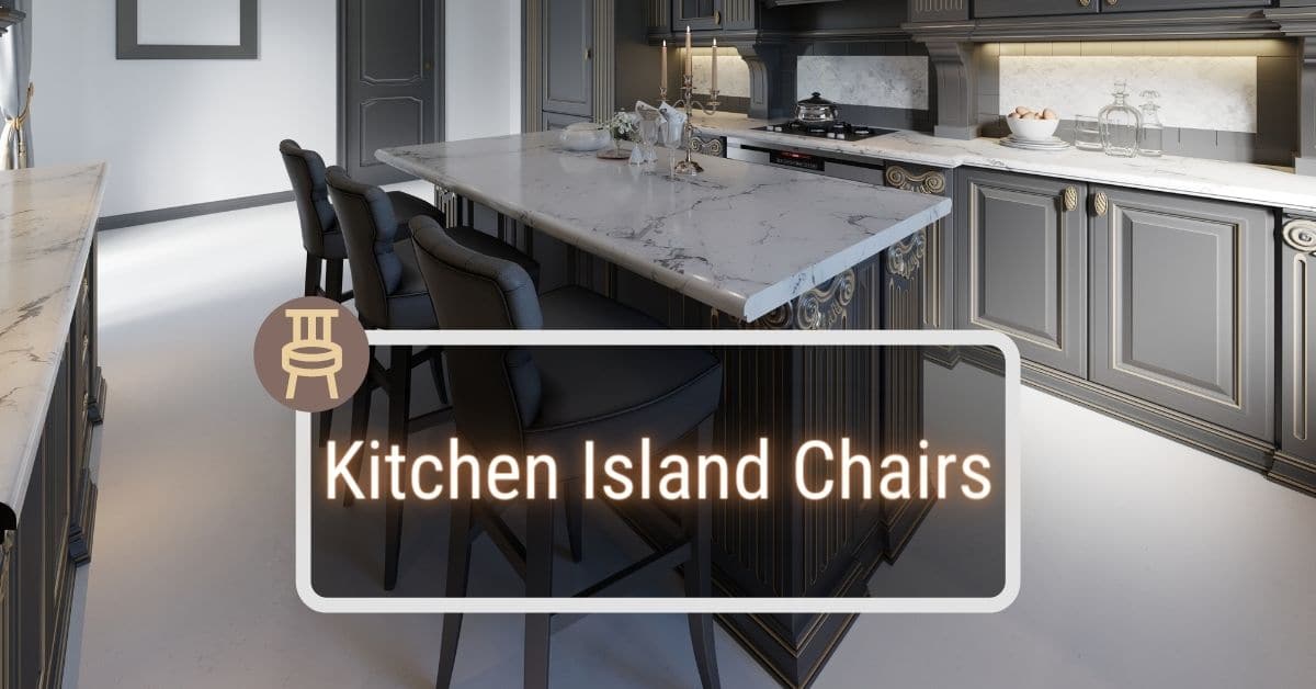 Kitchen Island Chairs, How Many Stools Fit At A 7 Foot Island