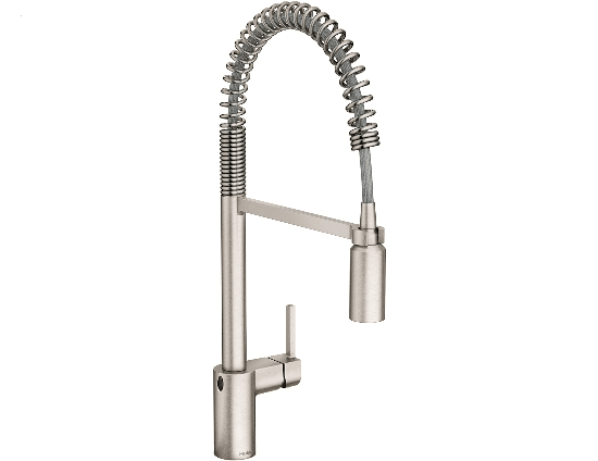 Moen 5923EWSRS Align Motionsense Touchless Kitchen Faucet – Best luxury faucet brand