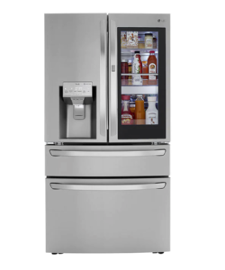 LG Top Rated Fridge 30 cu. ft. Smart wi-fi Enabled InstaView™ Door-in-Door® Refrigerator with Craft Ice™ Maker
