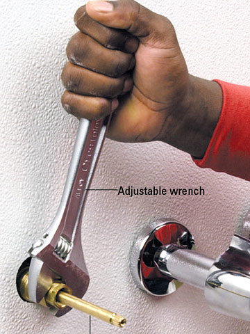How To Fix A Leaky Bathtub Faucet, Bathtub Faucet Seat Wrench