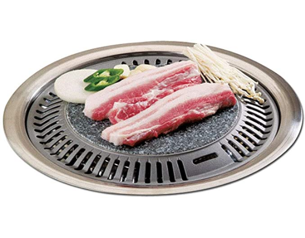 Techwood Raclette Table Grill Electric Indoor Grill Korean BBQ Grill