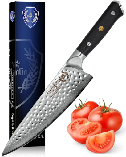 Regalia Emperor Series 8-inch Damascus Steel Japanese Knife