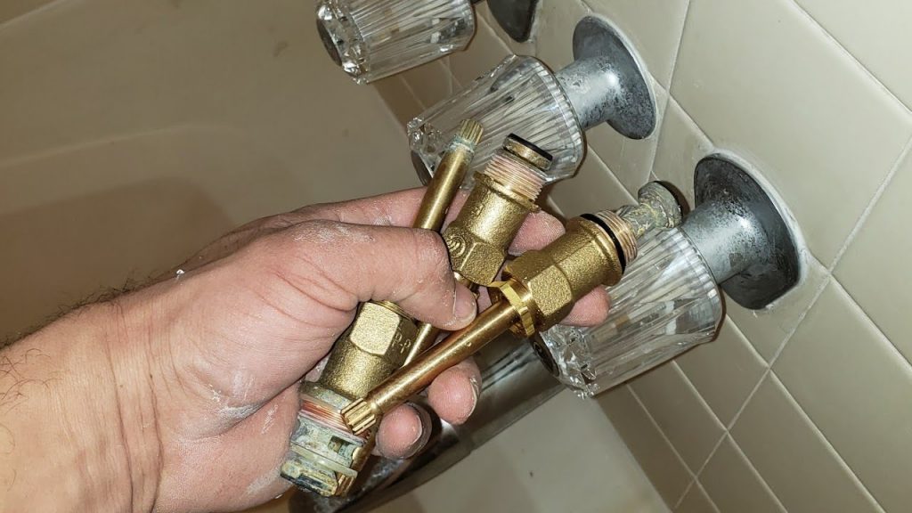 replacing shower valve stem