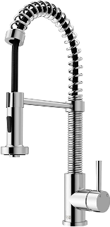 Edison VG02001MBMB Matte Gold/Matte Black Pull-out Single-handle Kitchen Faucet