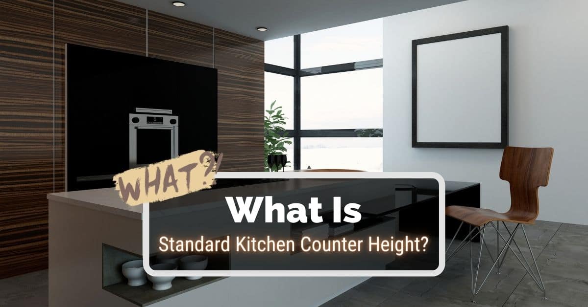 Standard Kitchen Counter Height 