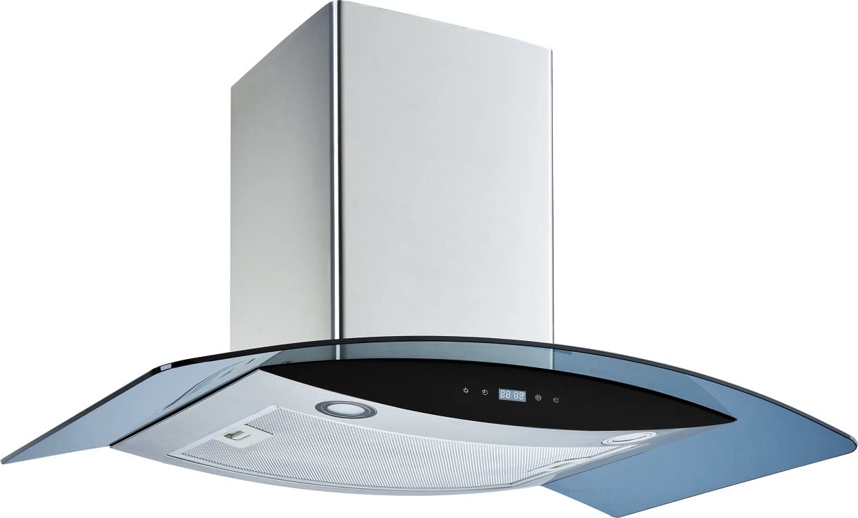 Winflo 36 In. Convertible Range Hood with Touch Sensor Control