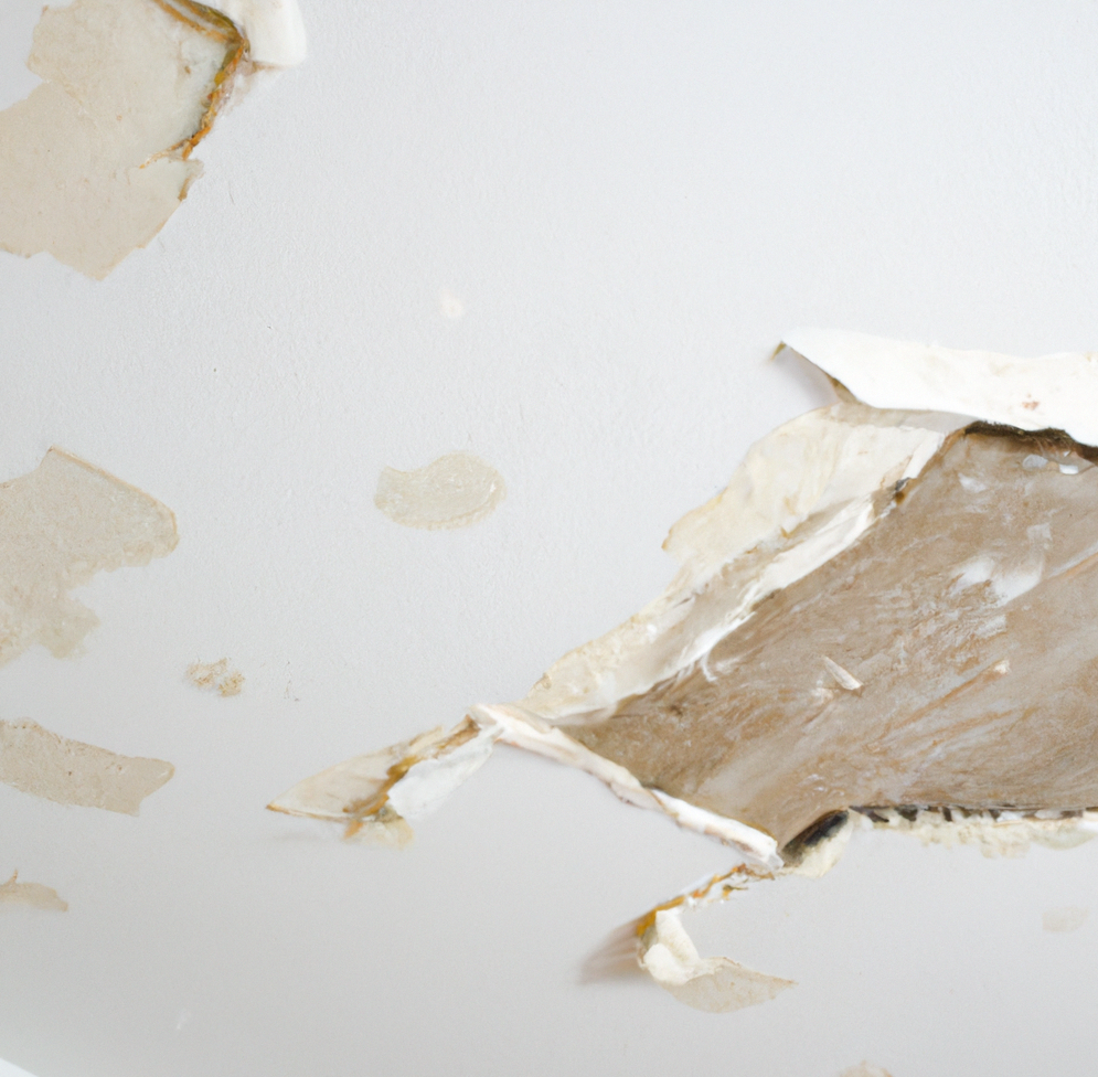 damaged plaster ceiling