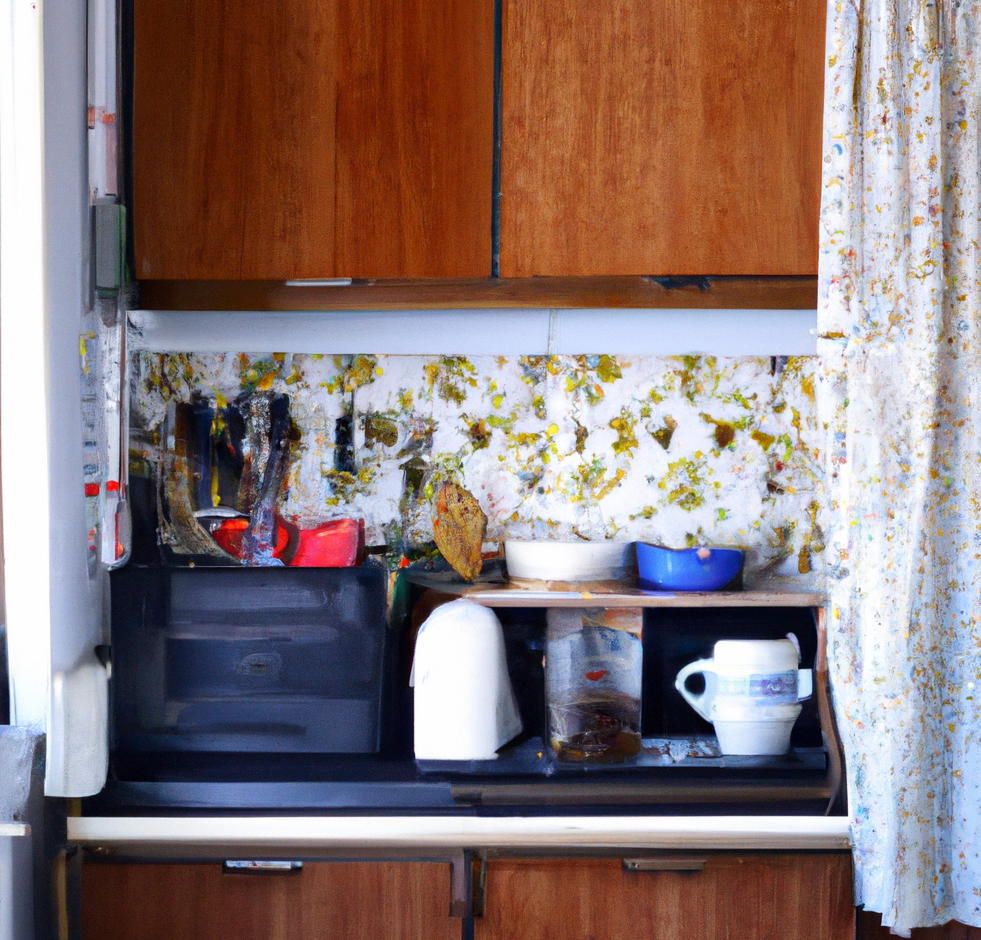 decorate old kitchen cabinet