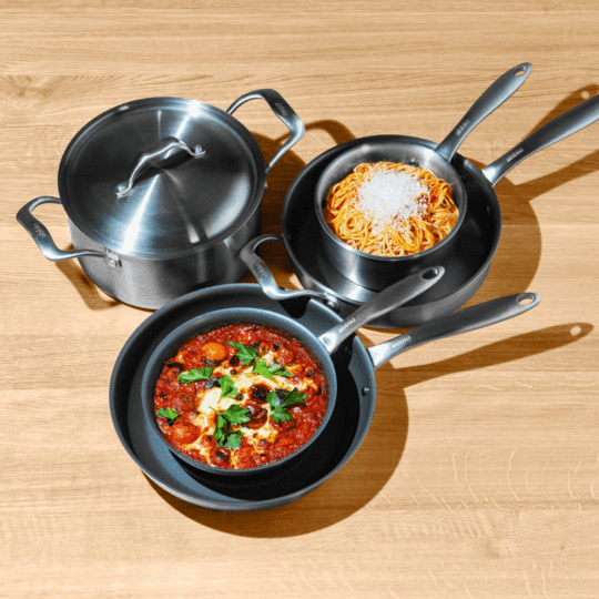 Abbio Multi-Clad Pro Stainless Steel Cookware Set