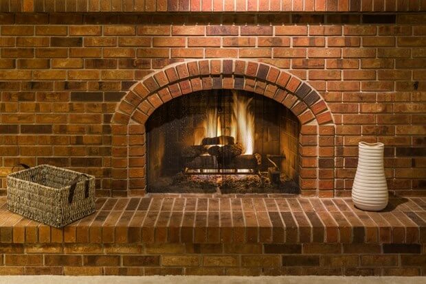 How To Clean Brick Fireplace Kitchen, How To Clean Brick Wall Around Fireplace