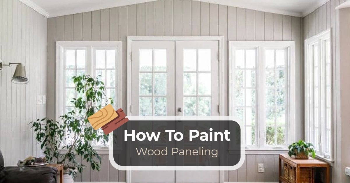 How To Paint Wood Paneling - Kitchen Infinity