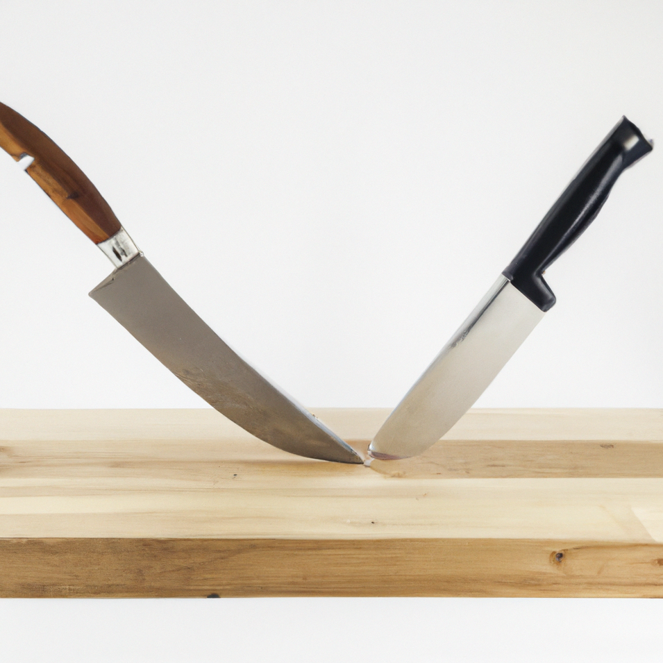 chef's knife vs Santoku