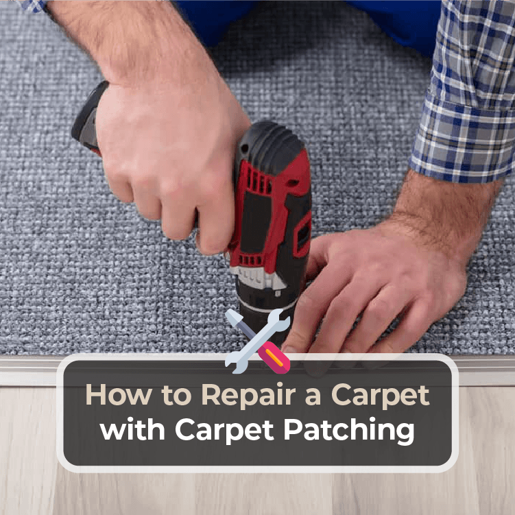 How to Repair a Carpet With Carpet Patching