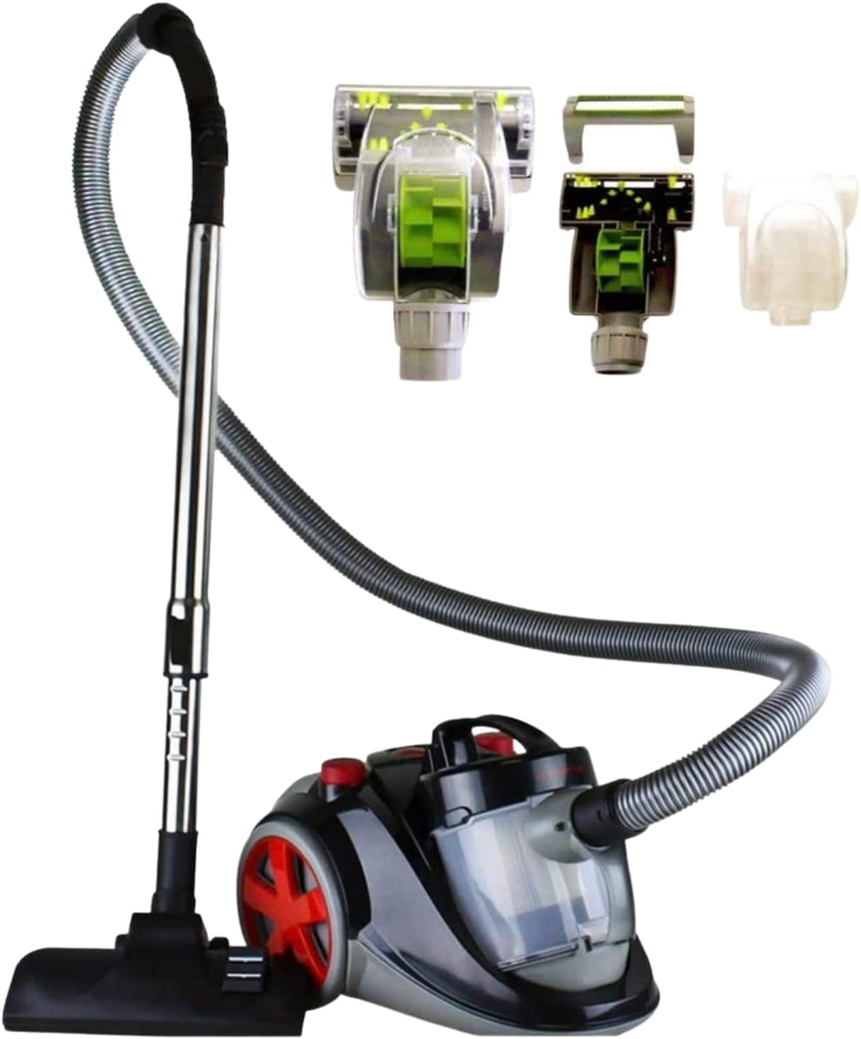 Ovente Bagless Canister Vacuum with HEPA Filter