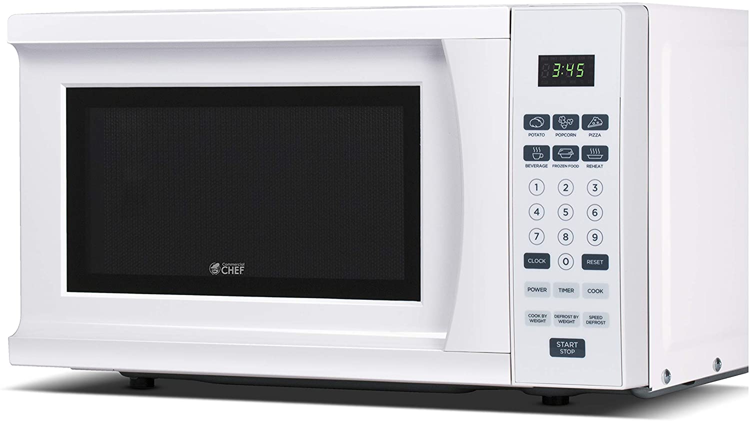 Commercial CHEF 701 Watt Countertop Microwave Oven