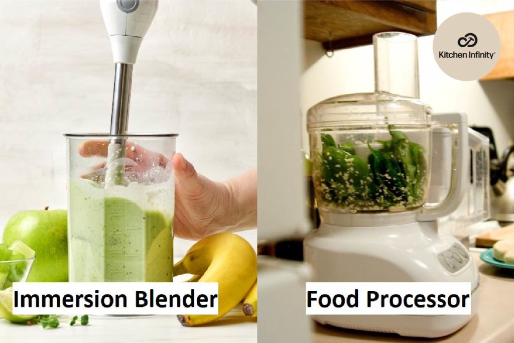 difference between Food Processor vs Immersion Blender
