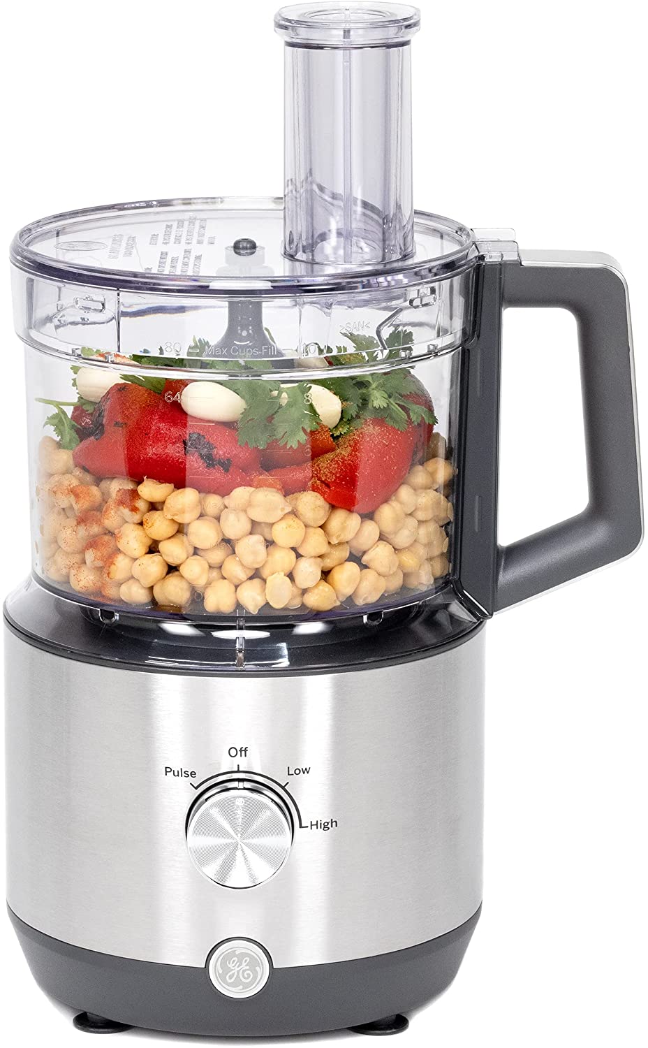 GE 12-Cup Food Processor with Accessories – G8P1AASSPSS