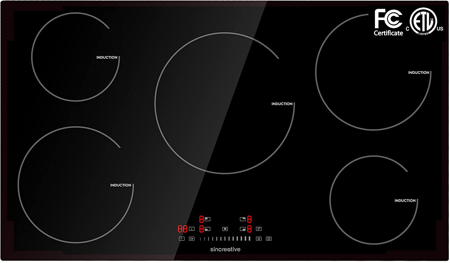 Wolf 36” Contemporary Induction Cooktop (CI365C/B)