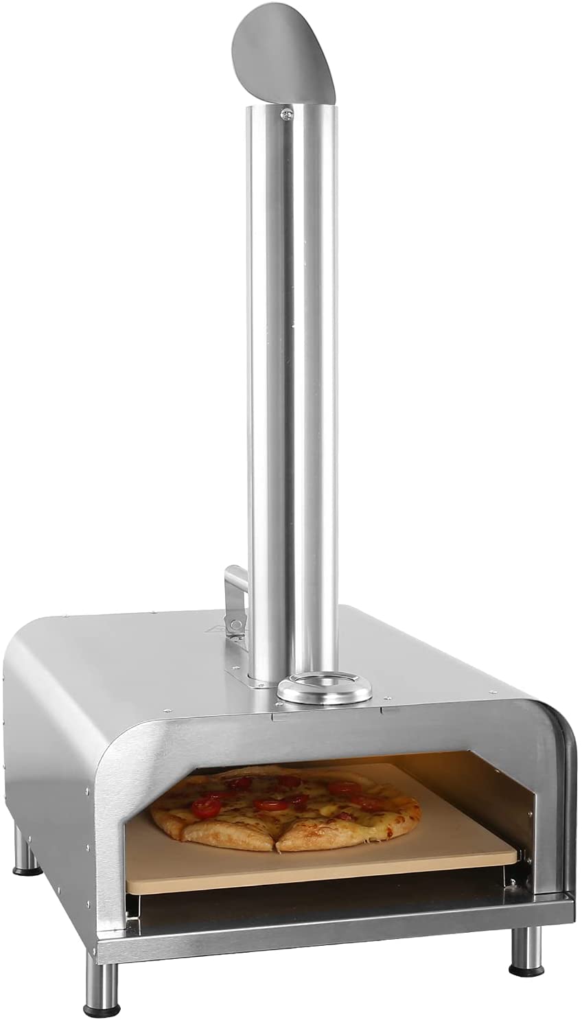  GYBER Fremont Trunk-shape Portable Pizza Oven 12” Outdoor Wood, Charcoal & Pellets Pizza Maker