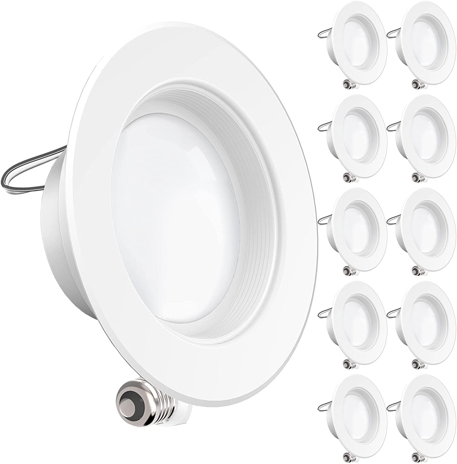 Sunco Lighting 10 Pack 4 Inch LED Recessed Downlight