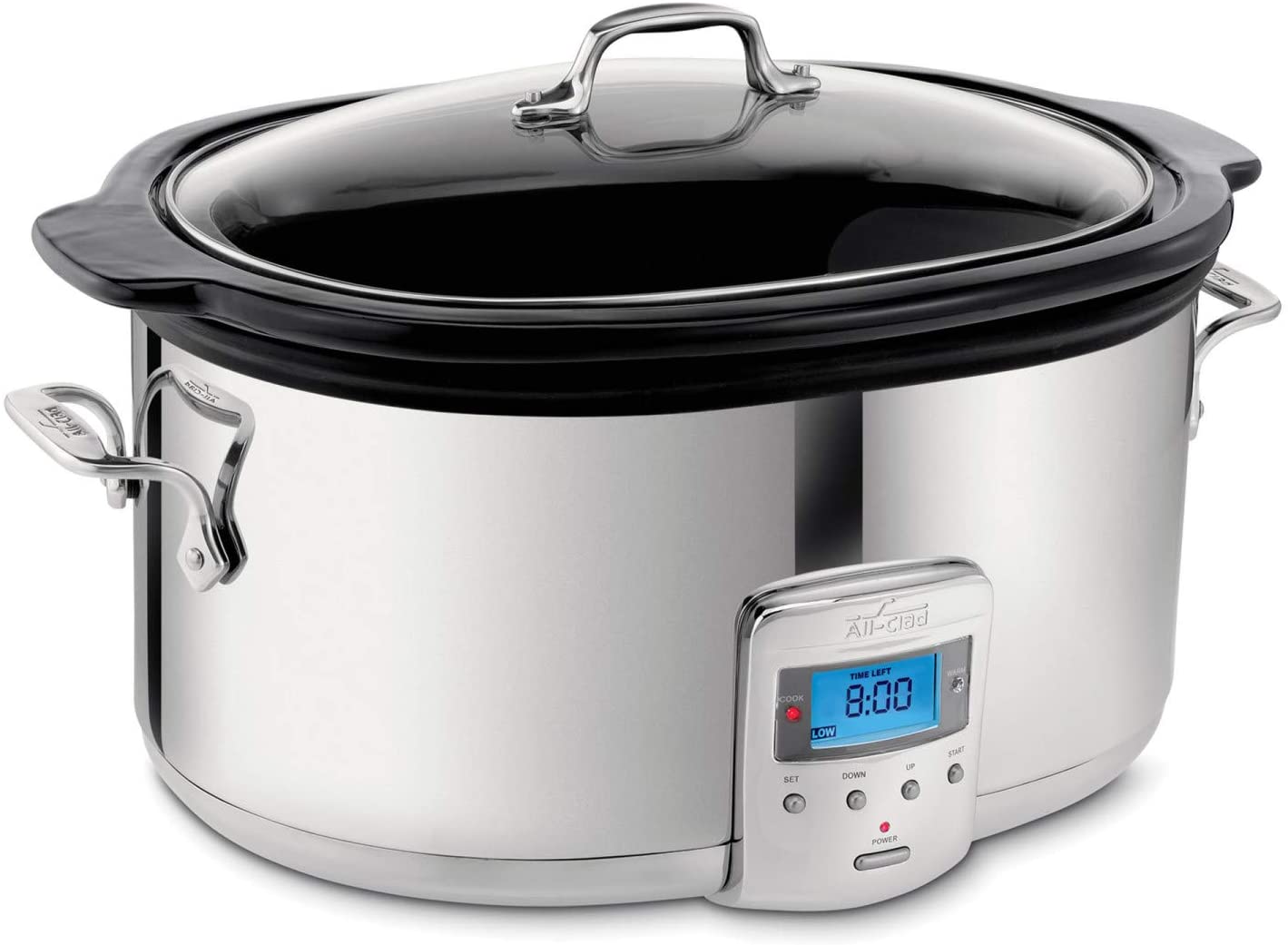 All-Clad Programmable Oval-Shaped Slow Cooker 