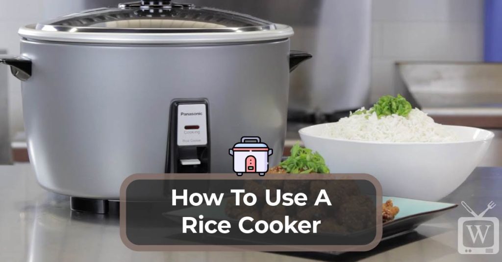 Using a rice cooker