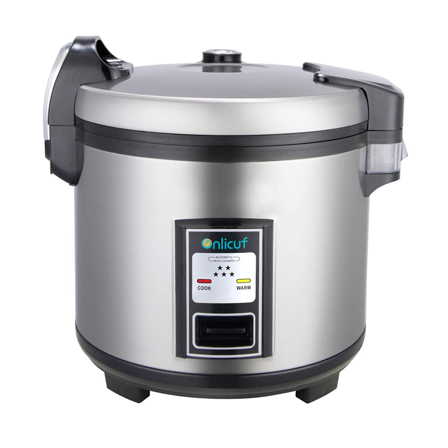Onlicuf Commercial Electric Stainless Steel Rice Cooker