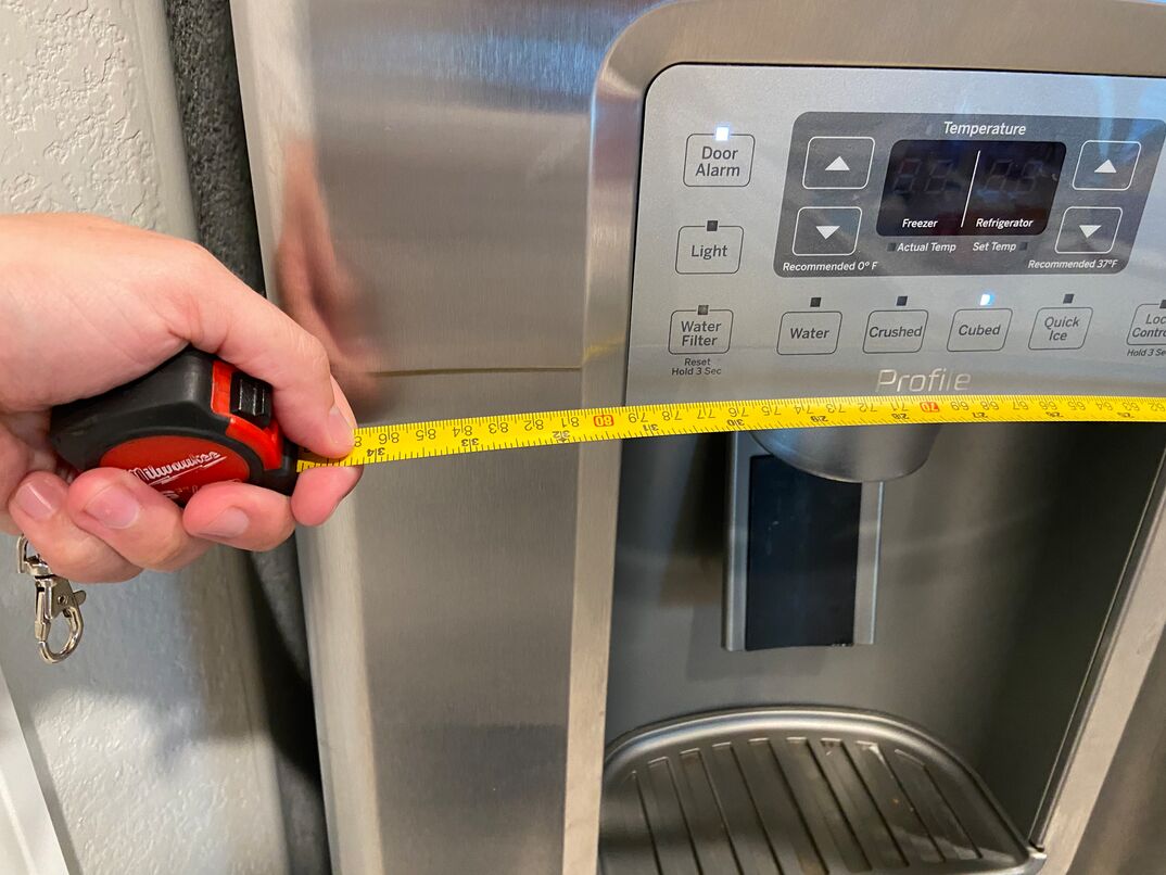 How To Measure A Refrigerator