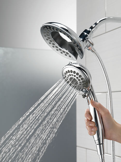 How To Switch Between Shower Head And Handheld Delta