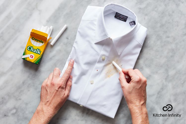 how to remove grease stains from shirt