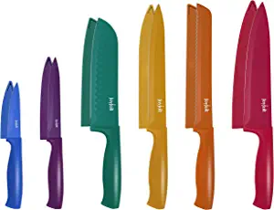 JoyJolt 12pc Kitchen Knife Set