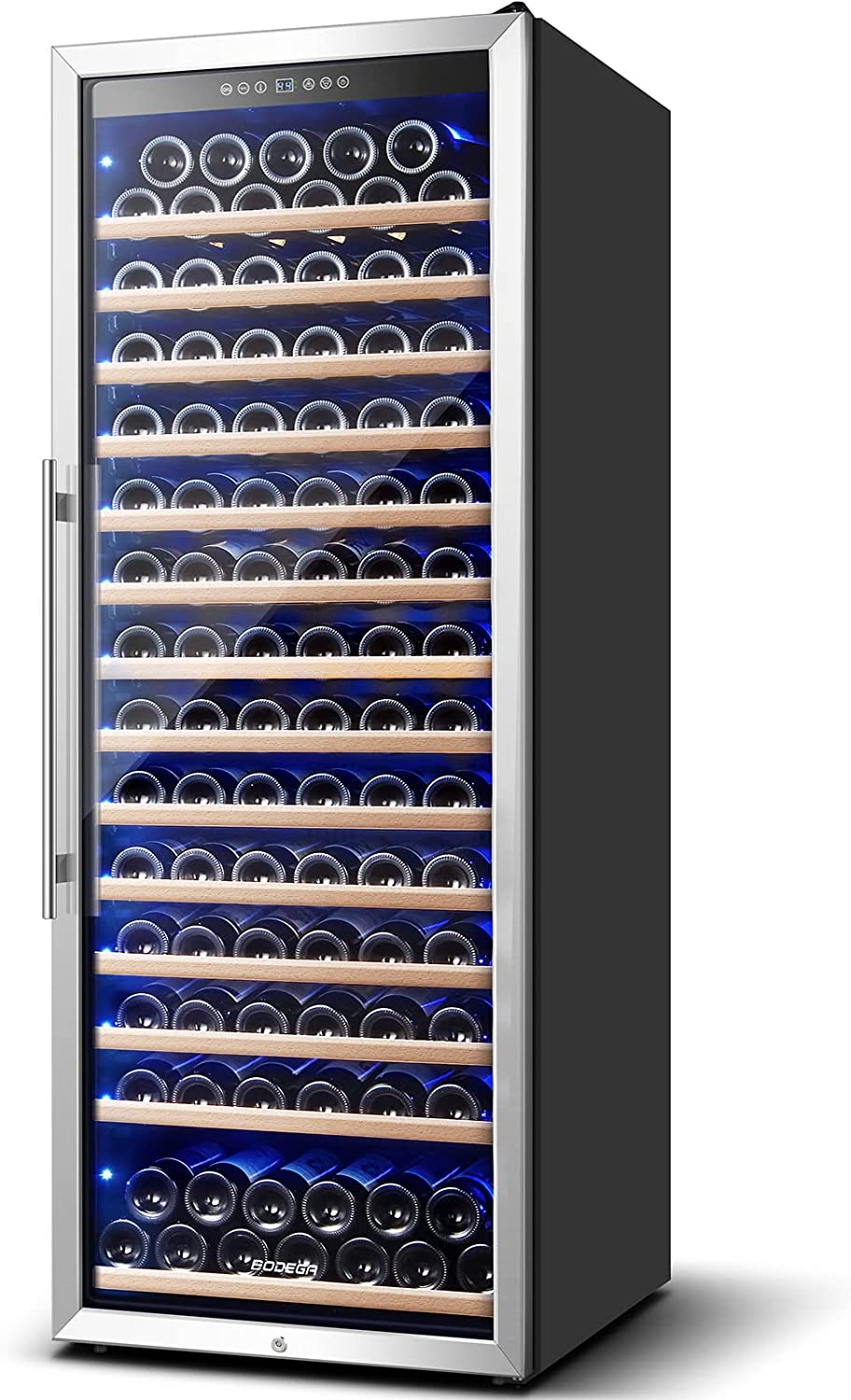 BODEGA Wine Cooler 24 Inch, 154 Bottles Wine Refrigerator