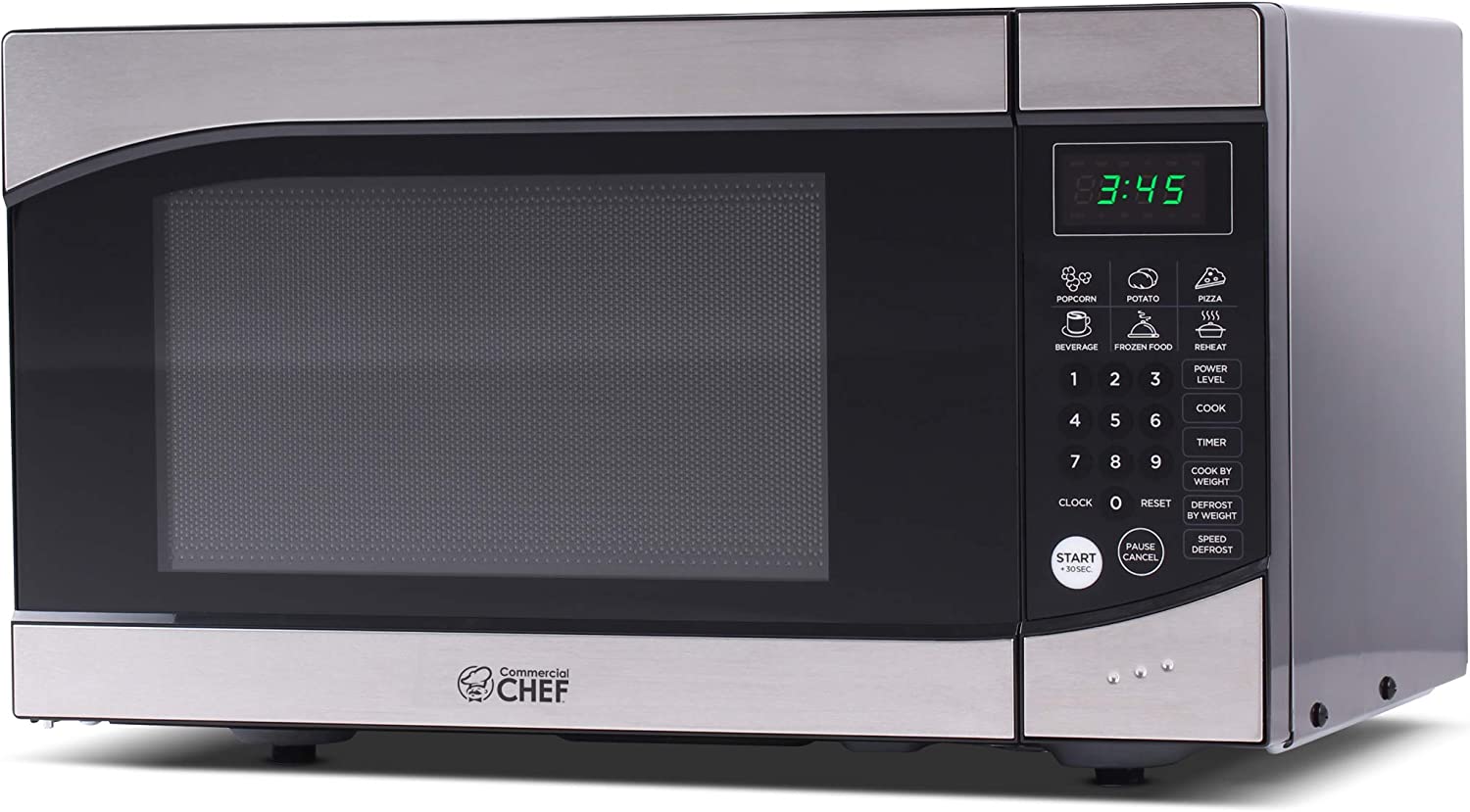Commercial Chef CHM009 Countertop Microwave Oven