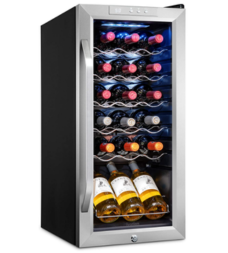 Ivation 18 Bottle Compressor Wine Cooler Refrigerator