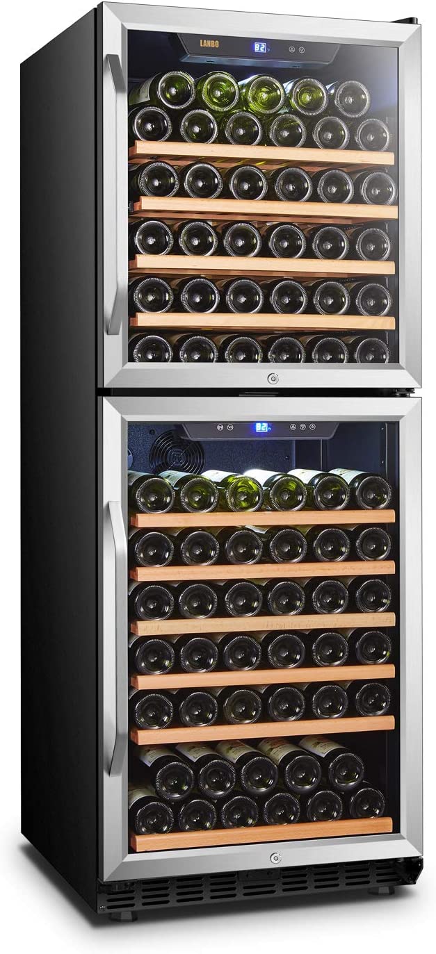 Lanbo Built-in Dual Zone Wine Cooler
