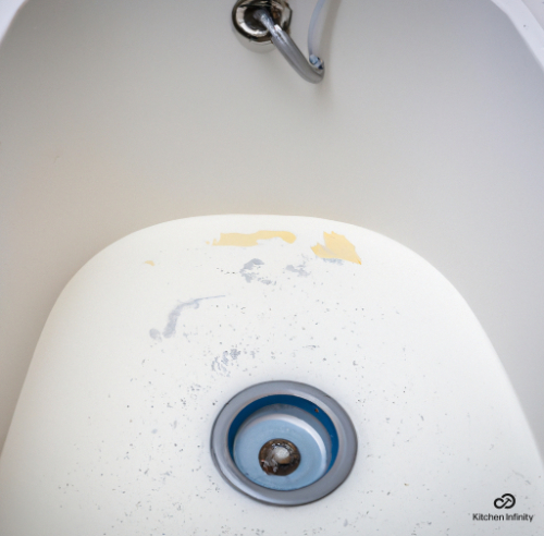 how to remove hard water stains from tub