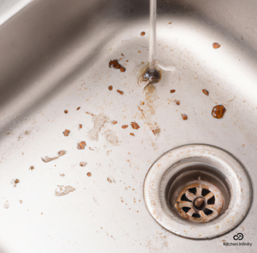 how to remove water stains from stainless steel sink