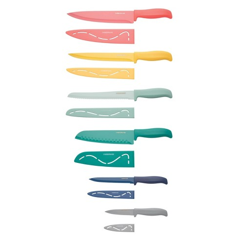 Farberware 12 Piece Non-Stick Resin Cutlery Knife Set