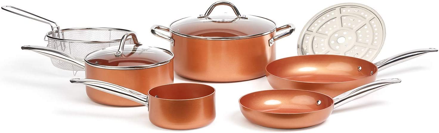 Copper Chef Cookware Set (9 PC)