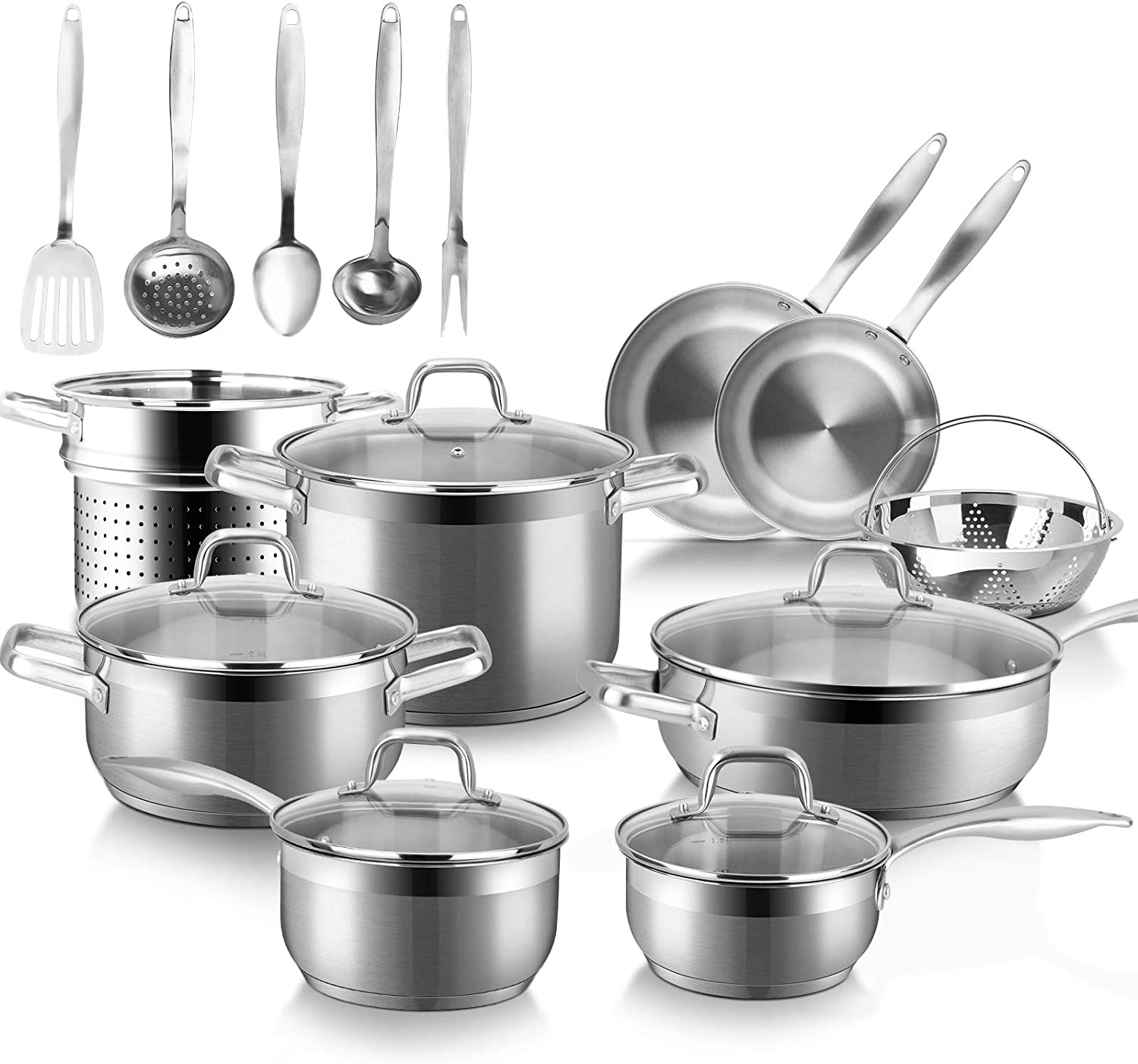 Duxtop Professional Cookware Set (19 PC)