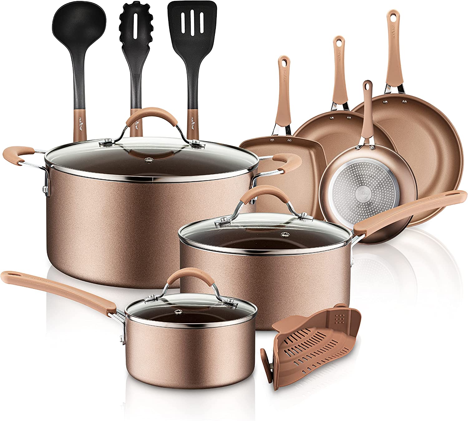 NutriChef Cookware (14 PC)