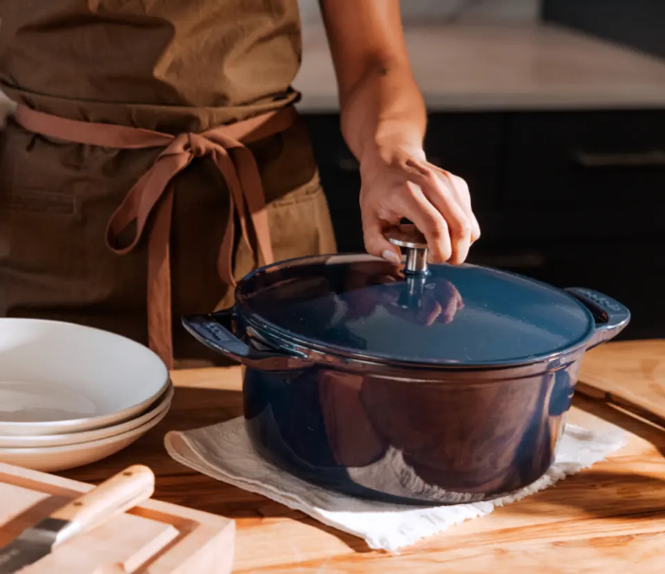 Made In Enameled Cast Iron Dutch Oven