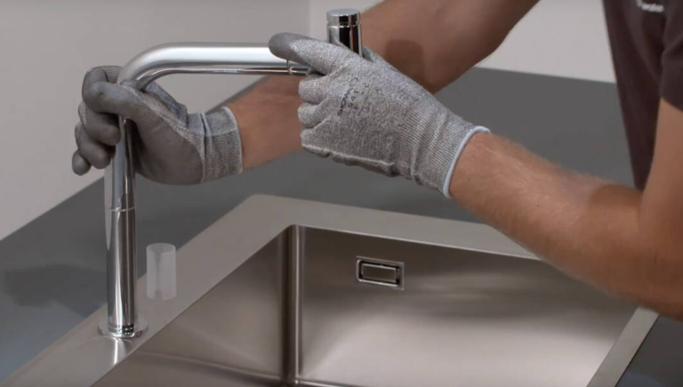 hansgrohe faucet installation and maintenance