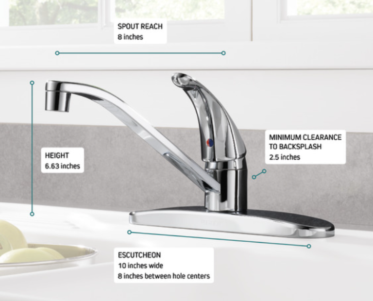 Peerless faucet parts and features