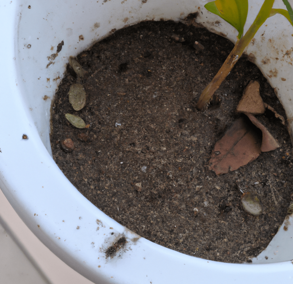 tiny bugs in the plants soil