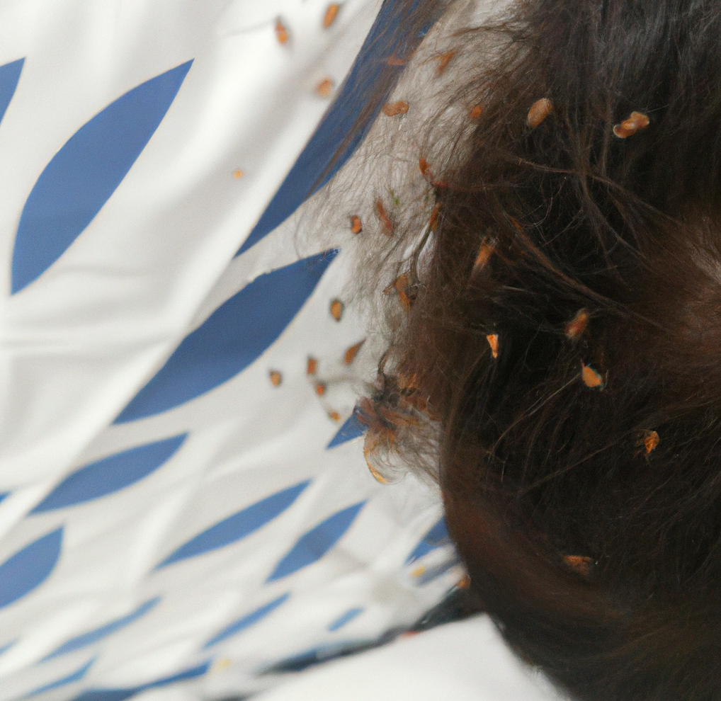 bed bugs exists in your hair